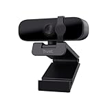 Trust Tanor 1080p Webcam PC con Microfono, Web Camera PC USB con Filtro Privacy, Fuoco Fisso 30 FPS, Plastica Riciclata 85%, Videocamera Full HD per Laptop Desktop Mac Windows Skype Zoom Teams